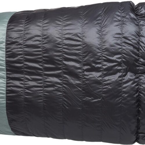 Big Agnes King Solomon 20 Schlafsack, Double Wide, 198cm, Asphalt/Chinois Green, -7°