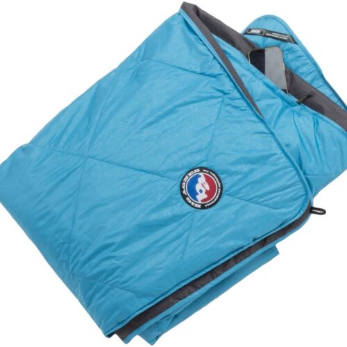 Big Agnes Why Not Picknickdecke, Cendre Blue/Asphalt, 138x216cm