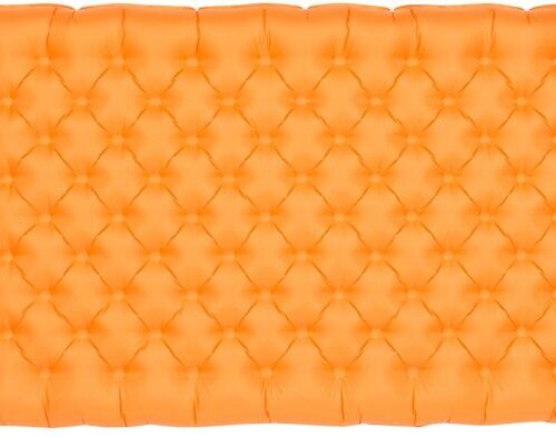 Big Agnes Zoom UL Insulated Isomatte, Amber Glow, Wide Long, 64x198cm
