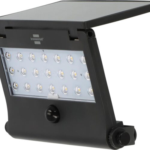 Brennenstuhl Solar LED Strahler SOL 1000 Pad mit Bewegungsmelder