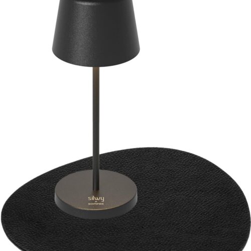 Silwy Monaco Magnet-Leuchte, inkl.Platzset, schwarz