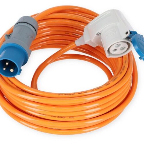 Camping Wagner VoltMade Premium CEE-Verlängerungskabel, Winkelkupplung, 15m