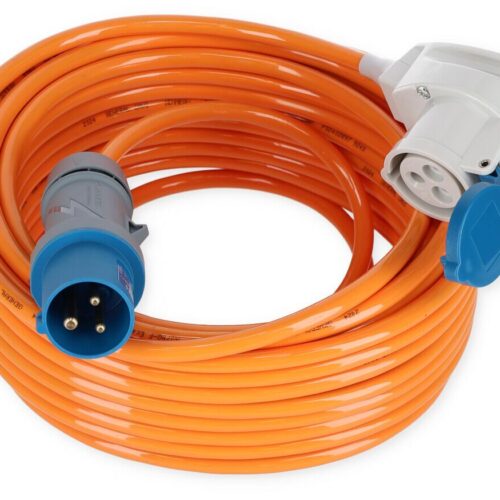 Camping Wagner VoltMade Premium CEE-Verlängerungskabel, Winkelkupplung, 20m