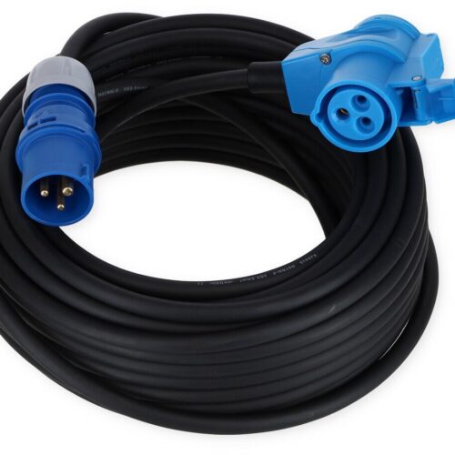 Camping Wagner VoltMade Basic CEE-Verlängerungskabel, Winkelkupplung, 25m