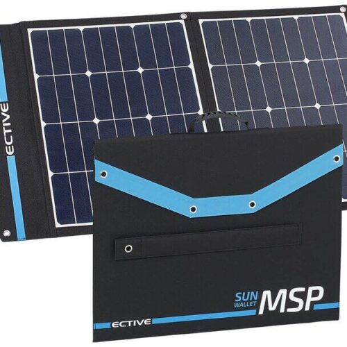 ECTIVE MSP 80 SunWallet faltbares Solarmodul Solartasche 80W