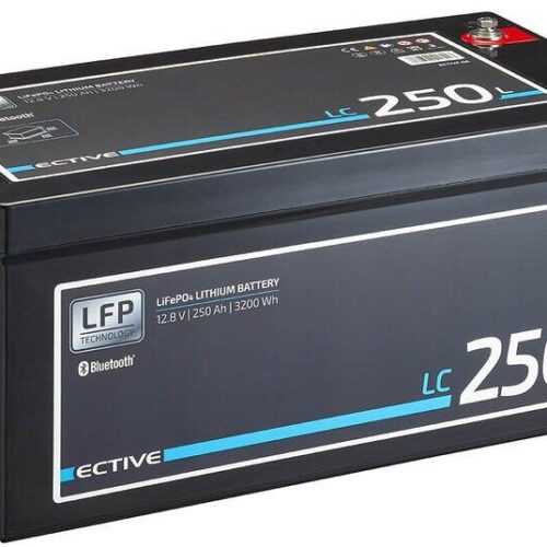ECTIVE LC 250L BT LiFePO4 Versorgungsbatterie 12V, 250 Ah