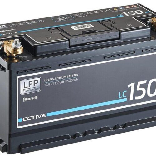 ECTIVE LC 150 LT LiFePO4 Lithium Versorgungsbatterie 12V, 150 Ah