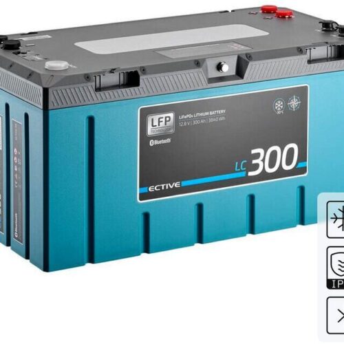 ECTIVE LC 300 Marine LT LiFePO4 Lithium Versorgungsbaterie 12V, 300Ah