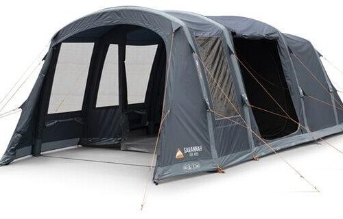 Vango Savannah Air 400 Luftzelt, 4-Personen, 300x600cm, dunkelblau