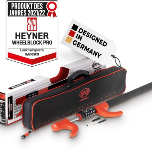 Heyner Premium Lenkradsperre Zahlenschloss
