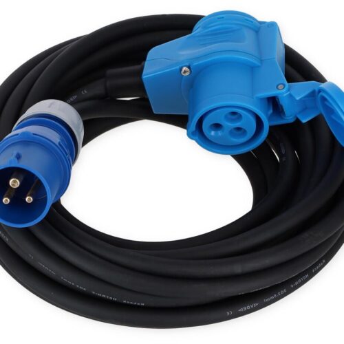 Camping Wagner VoltMade Basic CEE-Verlängerungskabel, Winkelkupplung, 10m