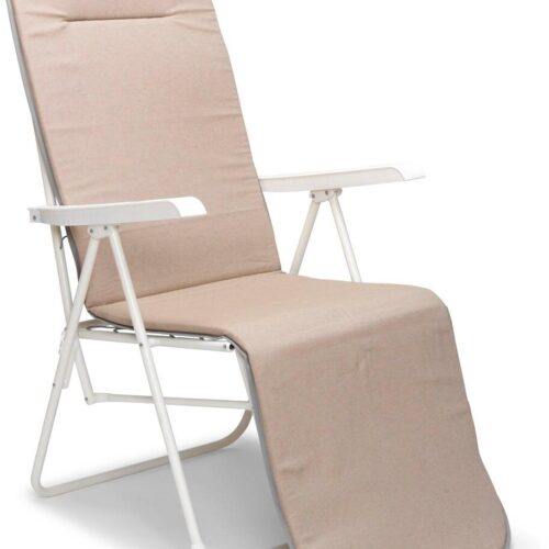 BEST Chiemsee Relaxsessel, 58x75x108 cm, beige