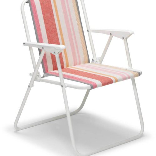 BEST Kids Klappstuhl, weiß/orange