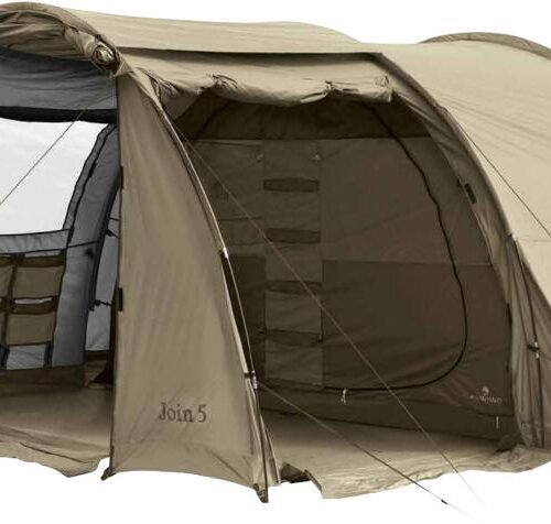 Ferrino Join 5 Tunnelzelt, 5-Personen, 440x425cm, beige