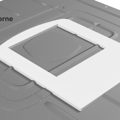 camper-adapter Adapterrahmen für Dachklimaanlage passend für VW Crafter 2. Gen/ MAN TGE ab Baujahr 2016 - Position Vorne