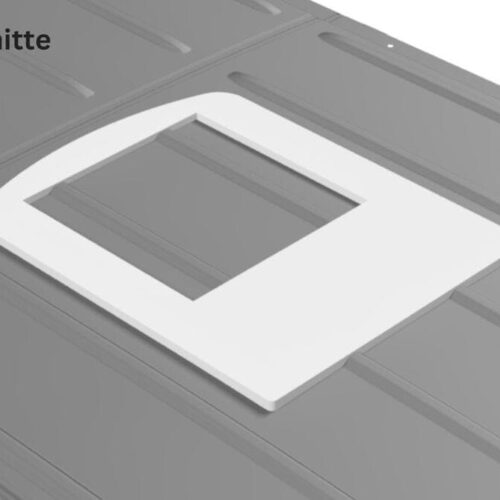 camper-adapter Adapterrahmen für Dachklimaanlage passend für VW Crafter 2. Gen/ MAN TGE ab Baujahr 2016 - Position Mitte