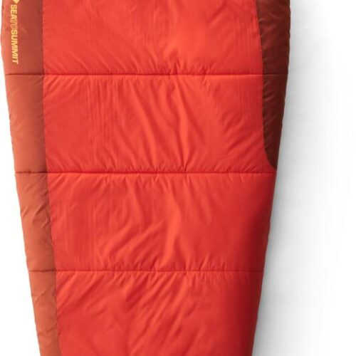 Sea to Summit Hamelin Womens Synthetic Mumienschlafsack, rot/orange, Long RCS, -9°C