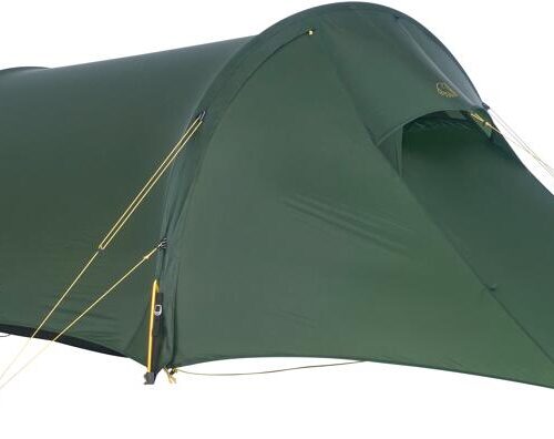 Nordisk Halland 2 LW (2.0) Tunnelzelt, 2-Personen, 365x160x110 cm, Forest green
