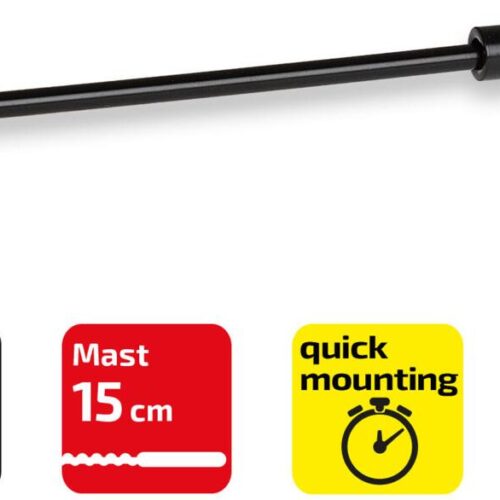 Heyner Premium Antennen-Ersatzstab XS 15cm