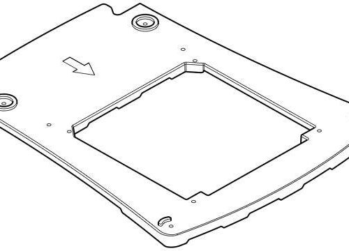 Truma Adapterrahmen für Klimaanlagen Aventa compact 2. Generation, Ford Transit ab Bj. 2014/05