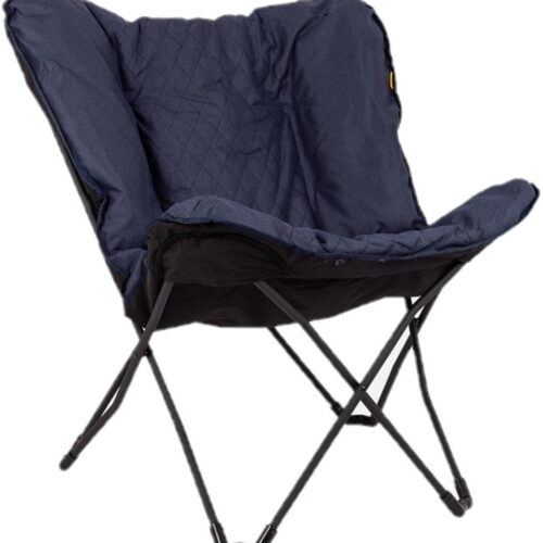 Bo-Camp Himrod Schmetterlingsstuhl, L, blau