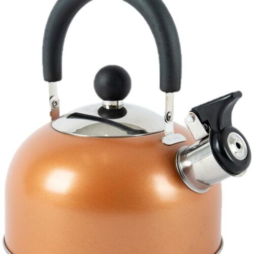 Bo-Camp Rhoda Flötenkessel, Edelstahl, 1,2l, bronze