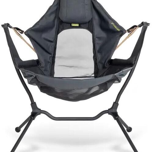 Nemo Stargaze Reclining Camp Faltstuhl, black pearl