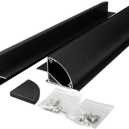 WATTSTUNDE® Solarmodul Halterung HSA+ 55/S ALU schwarz