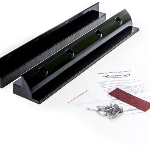 WATTSTUNDE® Solarmodul Halterung HXH68/S ASA Kunststoff schwarz