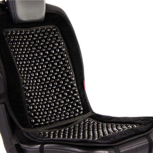 Heyner Premium Holzkugel-Sitzauflage schwarz