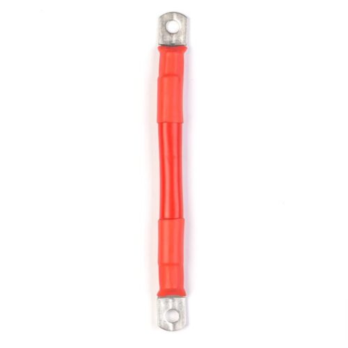 WATTSTUNDE® Batteriekabel 50mm² M8/M8 15cm rot