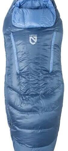 Nemo Disco Endless Promise Mumienschlafsack, womens 30 regular, 168cm, blue horizon