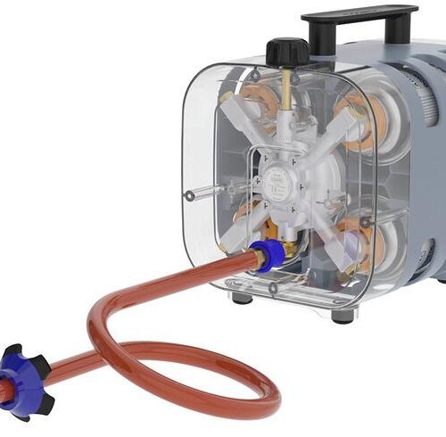 CADAC Power Quad Power Pak Gasdruckregler mit Schlauch für Gaskartuschen, 30mbar