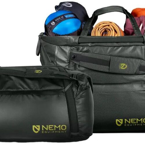 Nemo Double Haul Convertible Duffel Reisetasche, 70l, schwarz