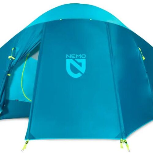 Nemo Aurora Highrise Kuppelzelt, 4-Personen, 228,6x254cm, blau