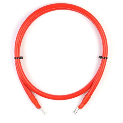 WATTSTUNDE® Batteriekabel 35mm² M8/M10 130cm rot