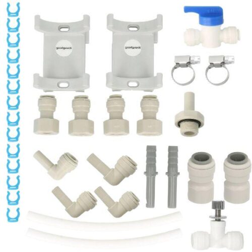 goodguards L Installations-Set, für Trinkwasseraufbereitung, UV/Aktivkohle/Kalk
