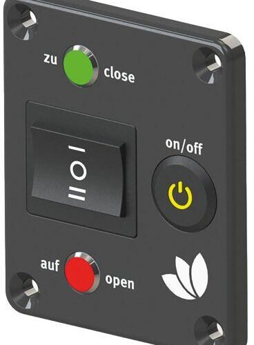 Lilie Funktionsanzeige für elektrisches Kugelhahnventil-System