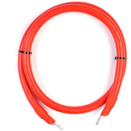 WATTSTUNDE® Batteriekabel 70mm² M8/M10 130cm rot