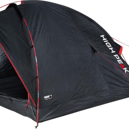 High Peak Minitramp 2 Kuppelzelt, schwarz