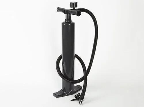 dwt Quick-Air-Press Luftpumpe mit Manometer, schwarz