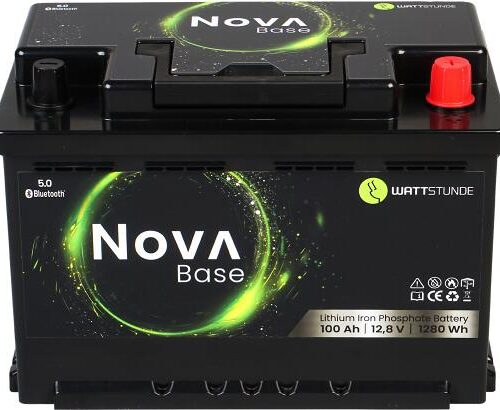 WATTSTUNDE® NOVA Base 100Ah Batterie LiFePO4