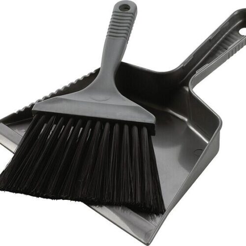 Easy Camp Kehrschaufel mit Handfeger, grau