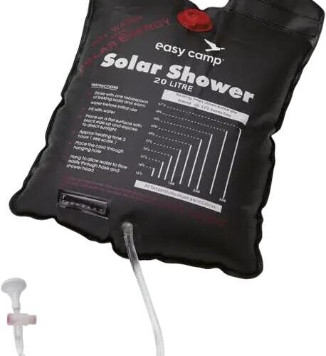 Easy Camp Solar Dusche, 20L, schwarz