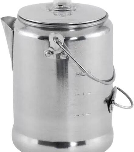 Easy Camp Adventure Kaffeekanne, 1,4L, silber