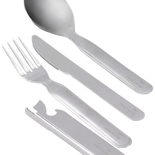 Easy Camp Deluxe Bestecksatz, Edelstahl