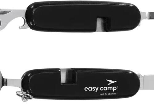 Easy Camp Bestecksatz, faltbar, schwarz