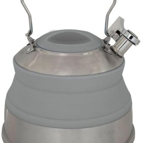 Eurotrail Pfeifkessel klappbar, grau, 2l