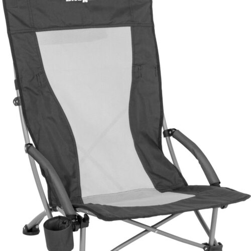 Brunner Cuba Highback Strandstuhl, schwarz