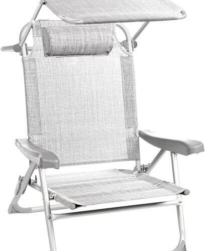 Brunner Makai Strandstuhl, hellgrau